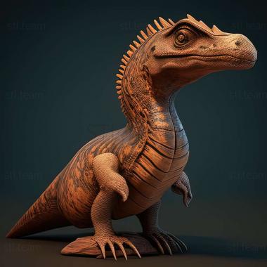 3D модель Piveteausaurus (STL)